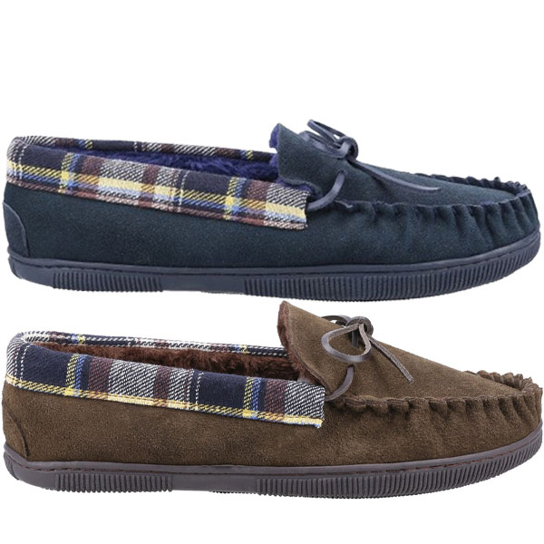 Sodbury Traditional Moccasin Slipper