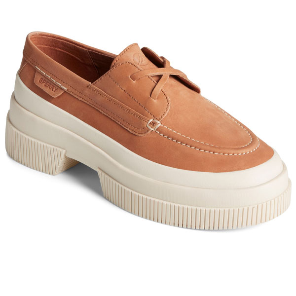 Soft-Step Platform Boat Sneaker