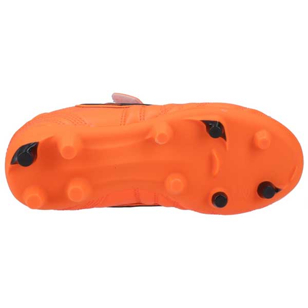 Lace-Free Firm Ground Football Boots for Juniors