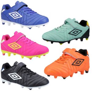 Lace-Free Firm Ground Football Boots for Juniors