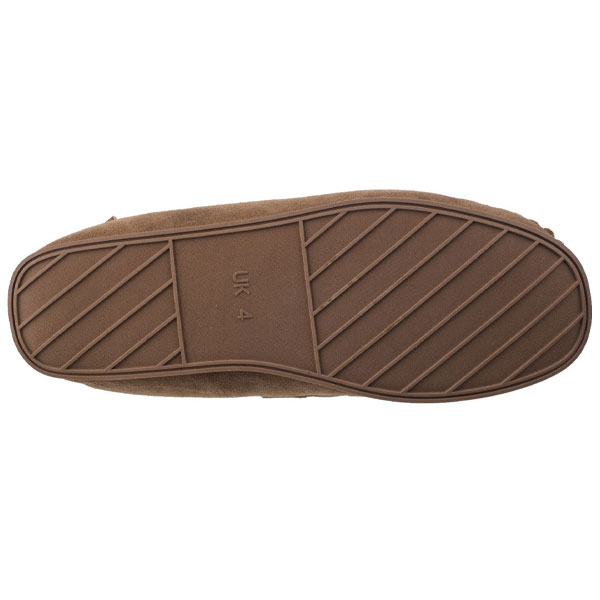 Stanway Moccasin Stitch Sheepskin Slipper