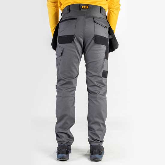 Stretch Pocket Work Trousers Featuring Cordura Knee Pads