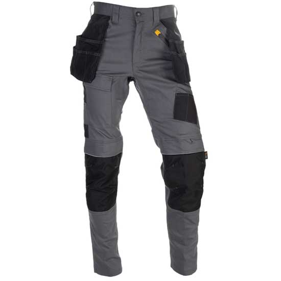 Stretch Pocket Work Trousers Featuring Cordura Knee Pads