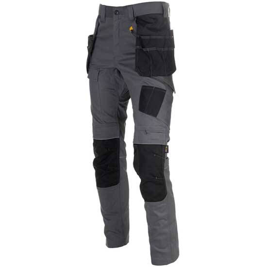 Stretch Pocket Work Trousers Featuring Cordura Knee Pads