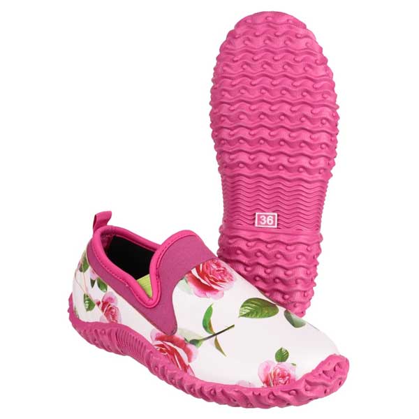 Tindal Waterproof Rubber Slip-On Garden Footwear