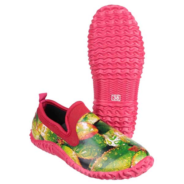 Tindal Waterproof Rubber Slip-On Garden Footwear