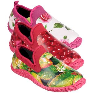 Tindal Waterproof Rubber Slip-On Garden Footwear