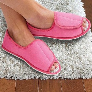 Touch Fastening Ladies Slipper