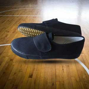durable touch fastening plimsolls in UK