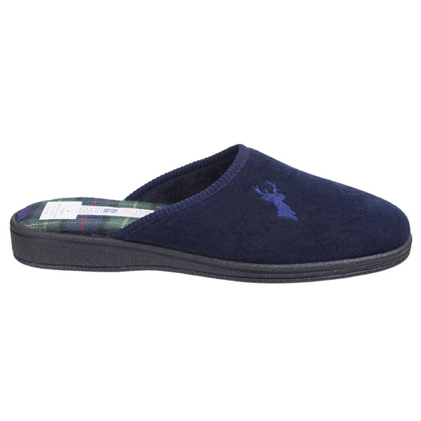 Traditional Buck Mule Slipper