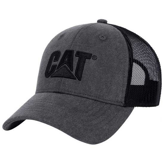 Cat Trucker Hat with Embroidered Logo