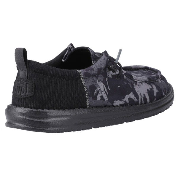 Wally Funk Hunt Camo Shoes - Travel ready
