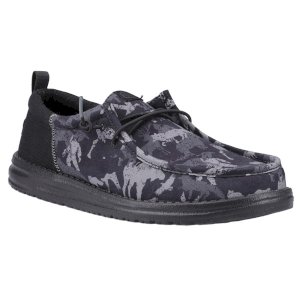 Wally Funk Hunt Camo Shoes - Travel ready