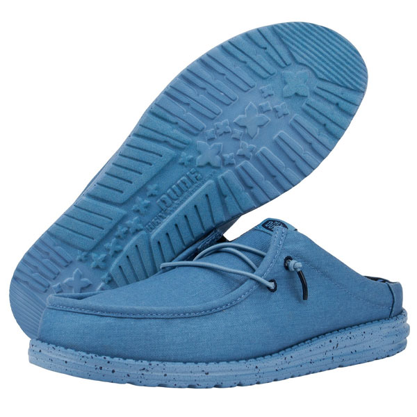 Wally Slide Mule in Canvas