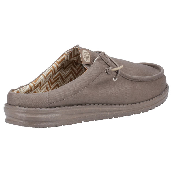 Wally Slide Mule in Canvas