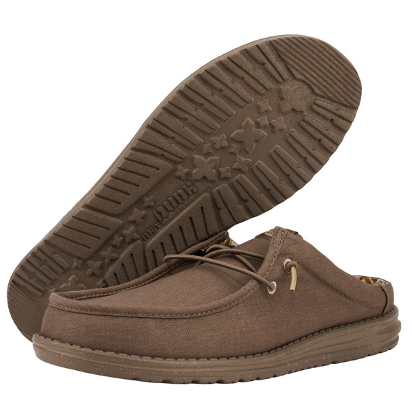 Wally Slide Mule in Canvas