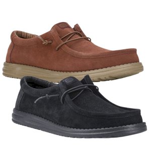 Wally Suede Shoes With Lightweight Flexible Outsole