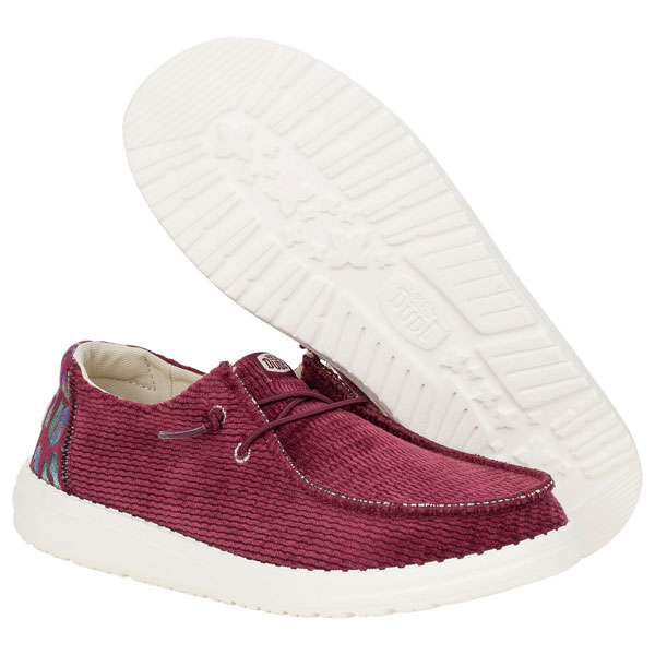 Wendy Corduroy Leo Shoes - Light & Flexible Outsole
