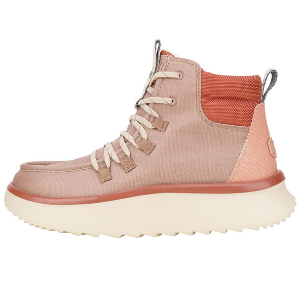 Wendy Peak Apres Lace-Up Twill Ankle Boots