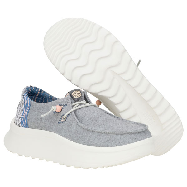 Wendy Peak Everyday Woven Chambray Shoes