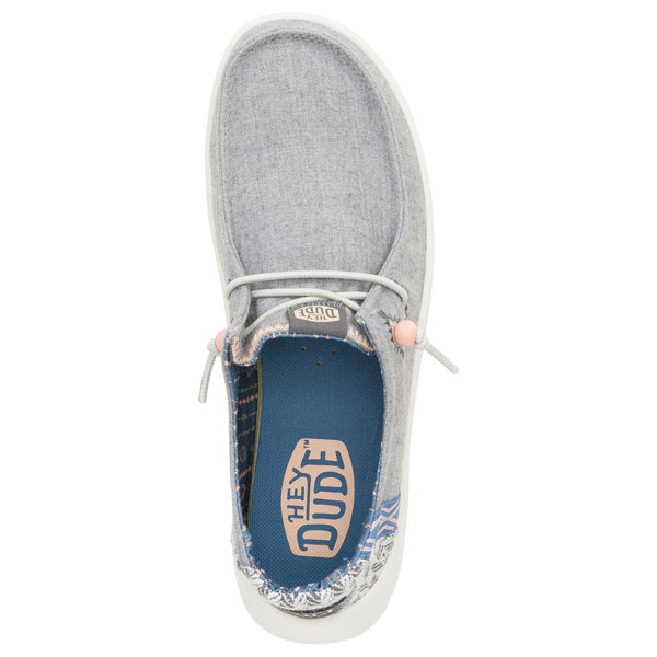 Wendy Peak Everyday Woven Chambray Shoes