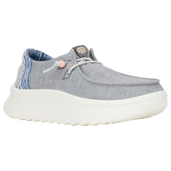 Wendy Peak Everyday Woven Chambray Shoes