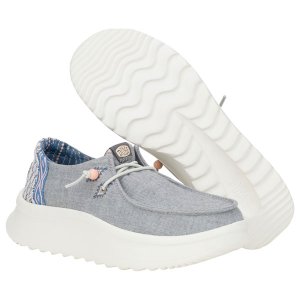 Wendy Peak Everyday Woven Chambray Shoes