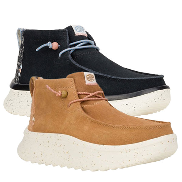 Wendy Peak Slip-On Lightweight Suede Boots