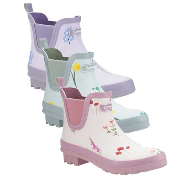 Wildflower All-Weather Ankle Wellies