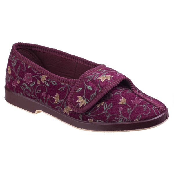 Wilma Easy-Fit Ladies Slipper