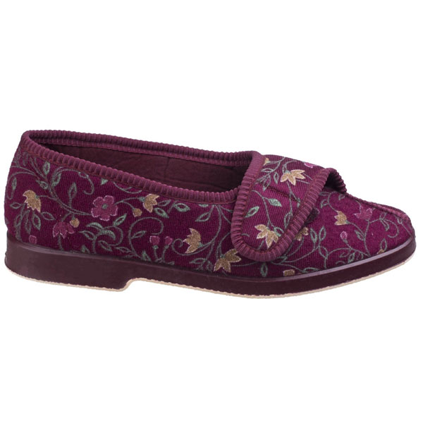 Wilma Easy-Fit Ladies Slipper