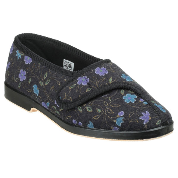 Wilma Easy-Fit Ladies Slipper