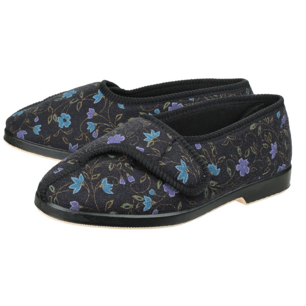 Wilma Easy-Fit Ladies Slipper