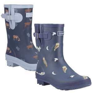 Woodland Mid Grip Rain Boots